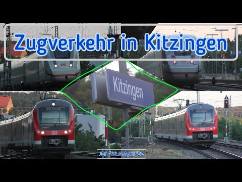 Zugverkehr in Kitzingen