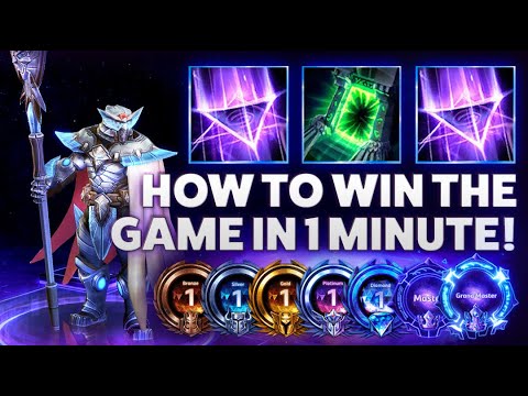 Medivh Leyline - HOW TO WIN THE GAME IN 1 MINUTE! - Bronze to Grandmaster S1 2022