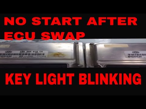 VW Audi ecu programing security immobilizer key programing after ecu swap
