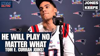 Patriots insider Tom E. Curran says Christian Gonzalez will play WITHOUT a contract | Jones & Keefe