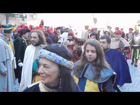 Credendari gruppo storico in piazza - Carnevale Ivrea 2014