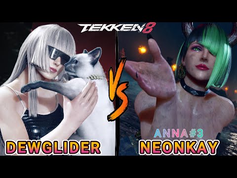 Tekken 8 - Dewglider (Lili) vs Neonkay (Anna) | High-Level Footsies & Clutch Reads 🔥