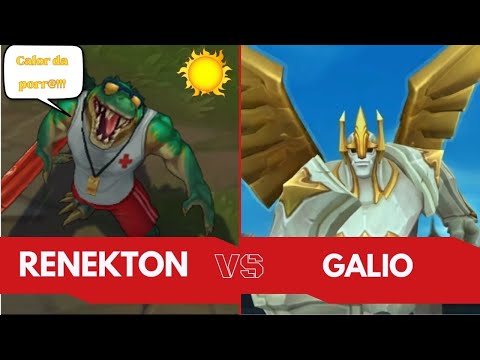 RENEKTON VS GALIO | FLEX | Renekton Mid #leagueoflegends