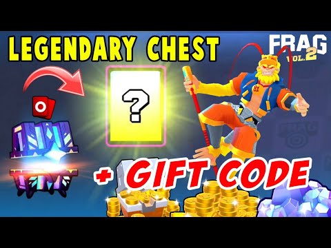 🔥 LEGENDARY CHEST + 🎁 GIFT CODE 🎯 #FRAG PRO SHOOTER