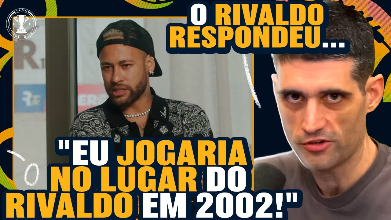 NEYMAR arruma TRETA COM RIVALDO
