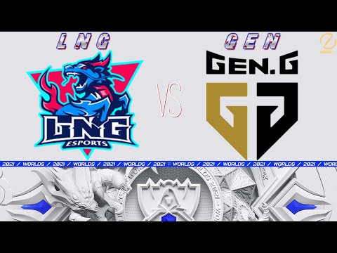 LNG vs GEN | Worlds 2021 Groups Day 1 | LNG Esports vs Gen.G