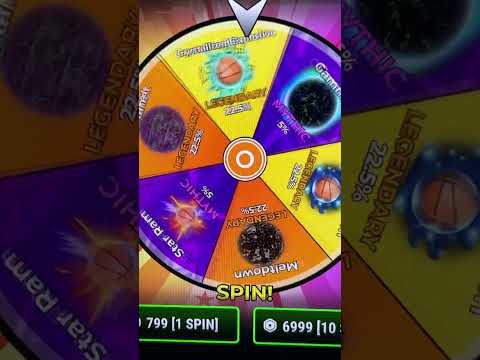 Golden spin in basketball legends! #roblox #basketballlegends #goldenspin #legendary