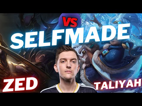 SELFMADE | ZED VS TALIYAH | MID GAMEPLAY | Patch 15.17 / Season 15 | #LeagueofLegends