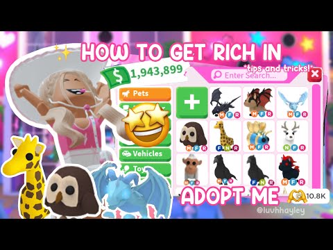 Tips to Get Rich and Succeed in Adopt Me!