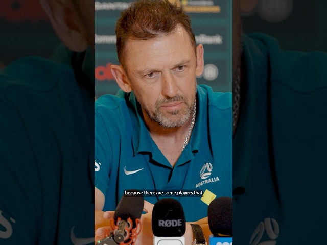 Tony Popovic and Connor Metcalfe preview Switzerland friendly 🎙️🗣️🇨🇭 #Socceroos