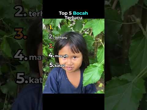 Top 5 Bocah Terlucu😂