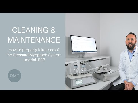 Cleaning & maintenance for DMT 114P
