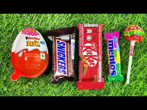 ASMR Candy Unboxing: Snickers, KitKat, Mentos, and More