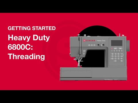Відео SINGER HD6805C Heavy Duty