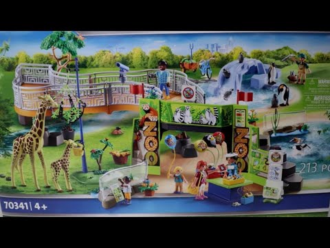 Playmobil's New Large City Zoo - Unboxing and Build