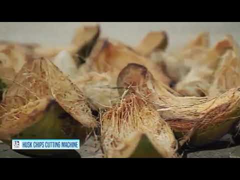Three phase coco husk chips cutting machine, capacity: 1000 ...