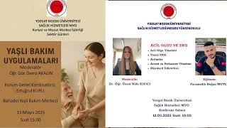 Müdürlerimiz Anlatıyor - Sağlık Hizmetleri Meslek Yüksekokulu