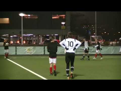 oefenwedstrijd UVV JO15-2 - JSV Nieuwegein JO14-1 1ste helft deel 1