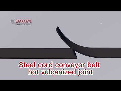 How to make vulcanized joints for steel cord rubber conveyor belts？