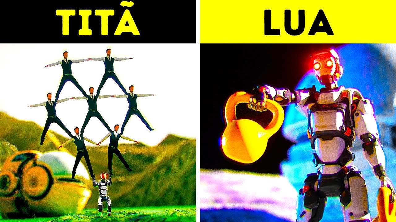 Quanto Peso Você Conseguiria Levantar em Diferentes Planetas