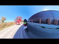 Ride 342 Insta 360 X4 Honda CBR650R 2025 Akrapovic Racing Line