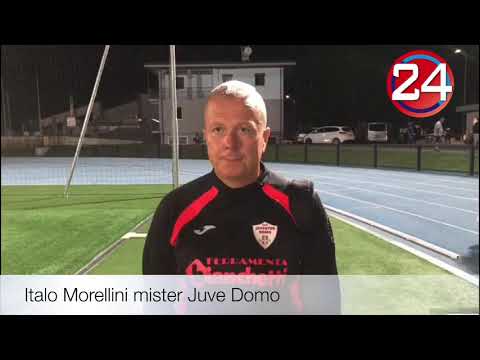 Italo Morellini mister Juve Domo dopo Juve Domo Piedimulera