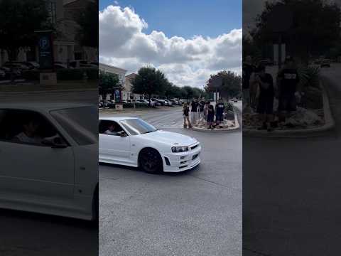 R34 Nissan Skyline GTR Exhaust and Turbo Sound