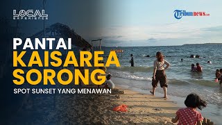 Pantai Kaisarea Sorong, Tempat Nongkrong Santai dengan Panorama Sunset