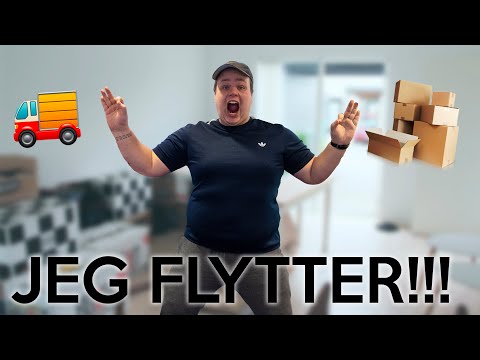 JEG SKAL FLYTTE | FLYTTEVLOG #1