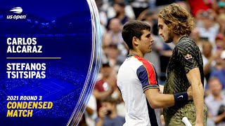 Download lagu Carlos Alcaraz vs. Stefanos Tsitsipas Condensed Match | 2021 US Open Round 3 mp3