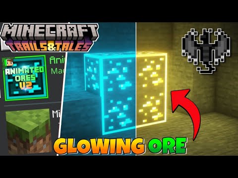 Imperial Sam - GLOWING ORE TEXTURE PACK FOR MINECRAFT 1.20 🔥| Glowing Animated Texture MCPE
