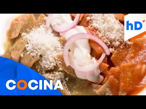 Receta para preparar chilaquiles a dos salsas deliciosos | hoyDía | Telemundo