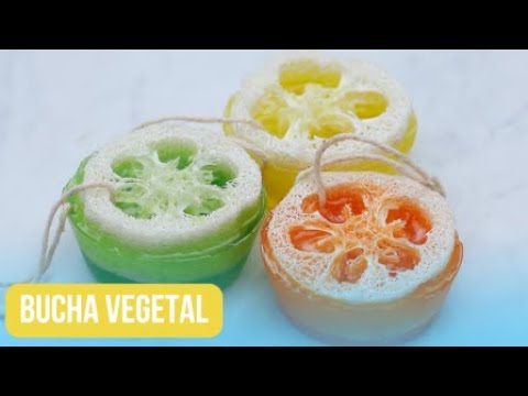 How to Make Handmade Soap with a Vegetable Loofah (Very Easy)