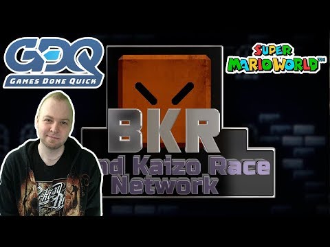 SGDQ 2019 - Super Mario World Blind Kaizo Race Draft