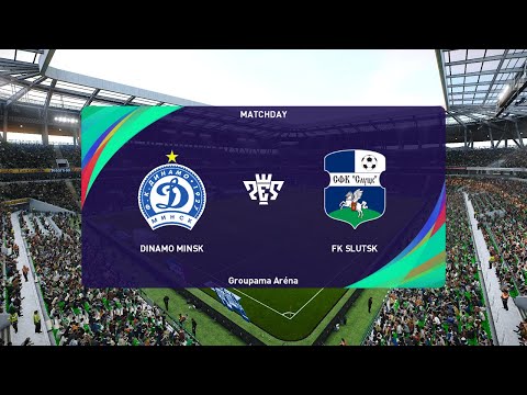 Dinamo Minsk vs SFK Slutsk (08/04/2023) Belarusian Premier League PES 2021