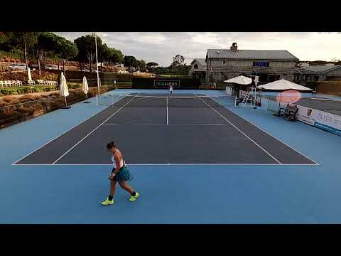 Chantal Sauvant vs. Nicole Gadient - 3R qualifying The Campus Ladies Open: