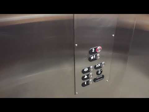 Otis series 5 hydraulic elevator at a office complex in Colorado springs Colorado