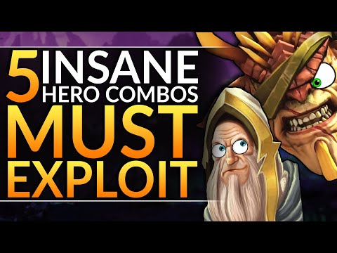 5 STRONGEST HERO COMBOS to SPAM in Patch 7.25c - Best Tips and Tricks - Dota 2 Pro Guide