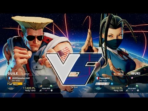 JAGOlewahar ( Guile ) VS Cuongster ( Ibuki ) HD 1080p 60fps - Street Fighter 5
