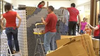 preview picture of video 'Canstruction 2012 - San Antonio, Texas - North Star Mall - Timelapse Video'
