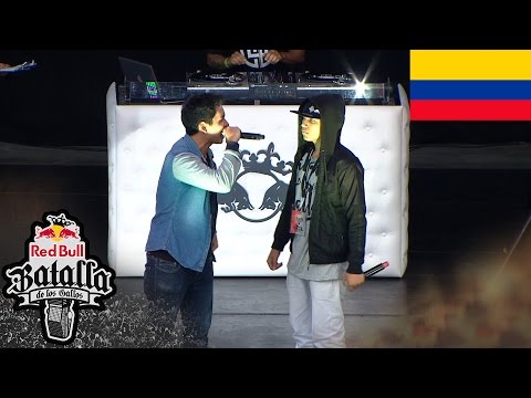 VALLES T vs DUNKEL - Semifinal: Final Nacional Colombia 2016 –  Red Bull Batalla de los Gallos