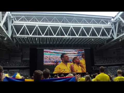 Zweeds volkslied - Zweden-Engeland WK kwartfinale