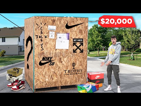 I Bought A $20,000 Sneaker Mystery Box In 2025…