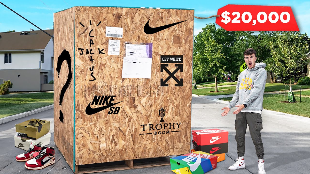 I Bought A $20,000 Sneaker Mystery Box