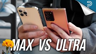 Apple iPhone 12 Pro Max vs Samsung Galaxy Note20 Ultra - You&#039;d Be Surprised!