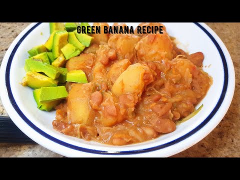 Green banana with beans Burundian traditional food/Let me share with you a little bit of my culture😍