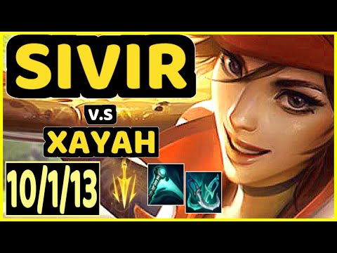 SEDRION (SIVIR) vs XAYAH - 10/1/13 KDA BOTTOM ADC CHALLENGER GAMEPLAY - EUW