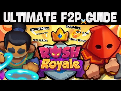 Rush Royale || *NEW BEST* F2P GUIDE + BEST NO LEGENDARY  DECK + ROYALE TRIALS F2P BIG NEWS😈 (#67)
