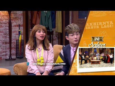 Ini Sahur 10 Juni 2016 Part 5/8 - Putri Una, dan Lee Jeong Hoon