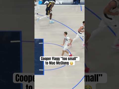 Cooper Flagg vs. Mac McClung 👀 (via _abigaiiiil/X)